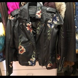 Blank nyc vegan leather jacket xs